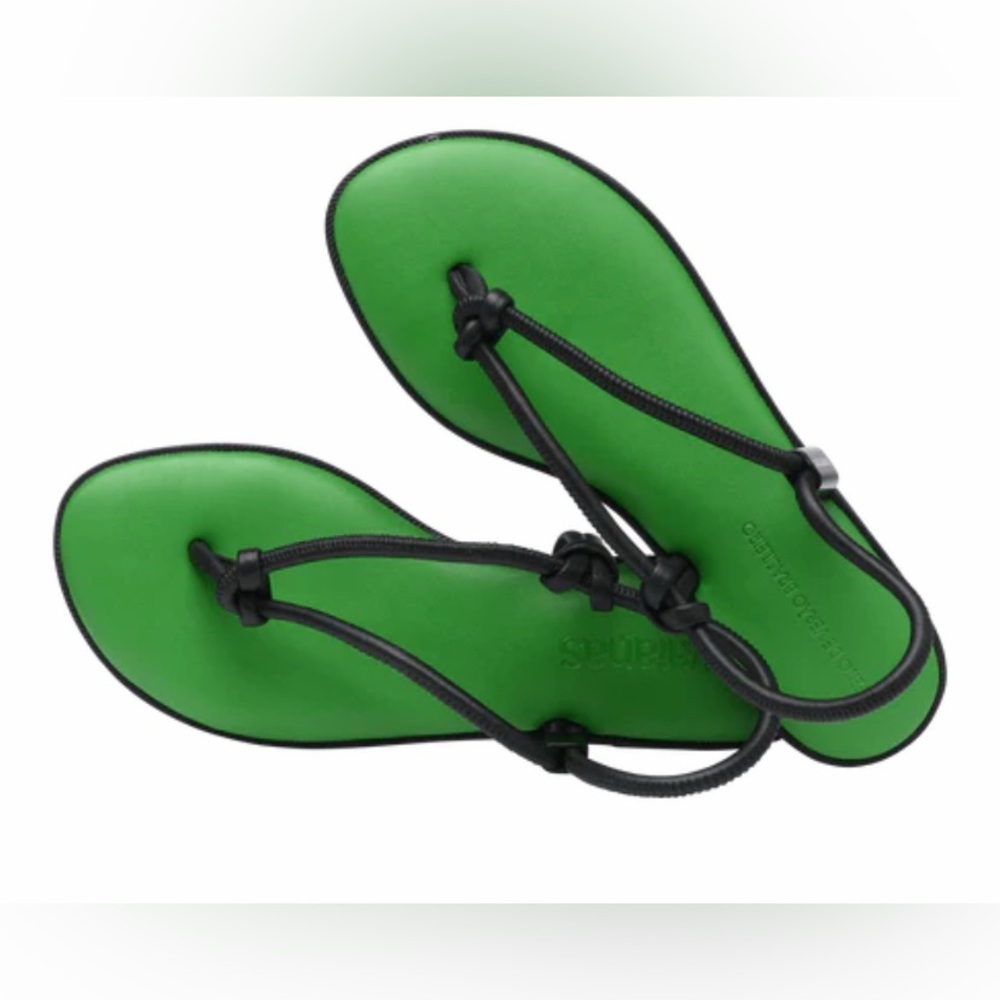 Havaianas Green and Black Sandals
